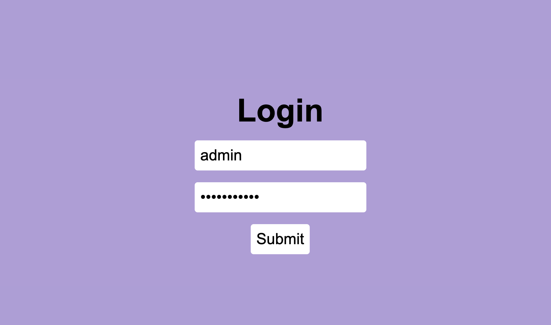 Login