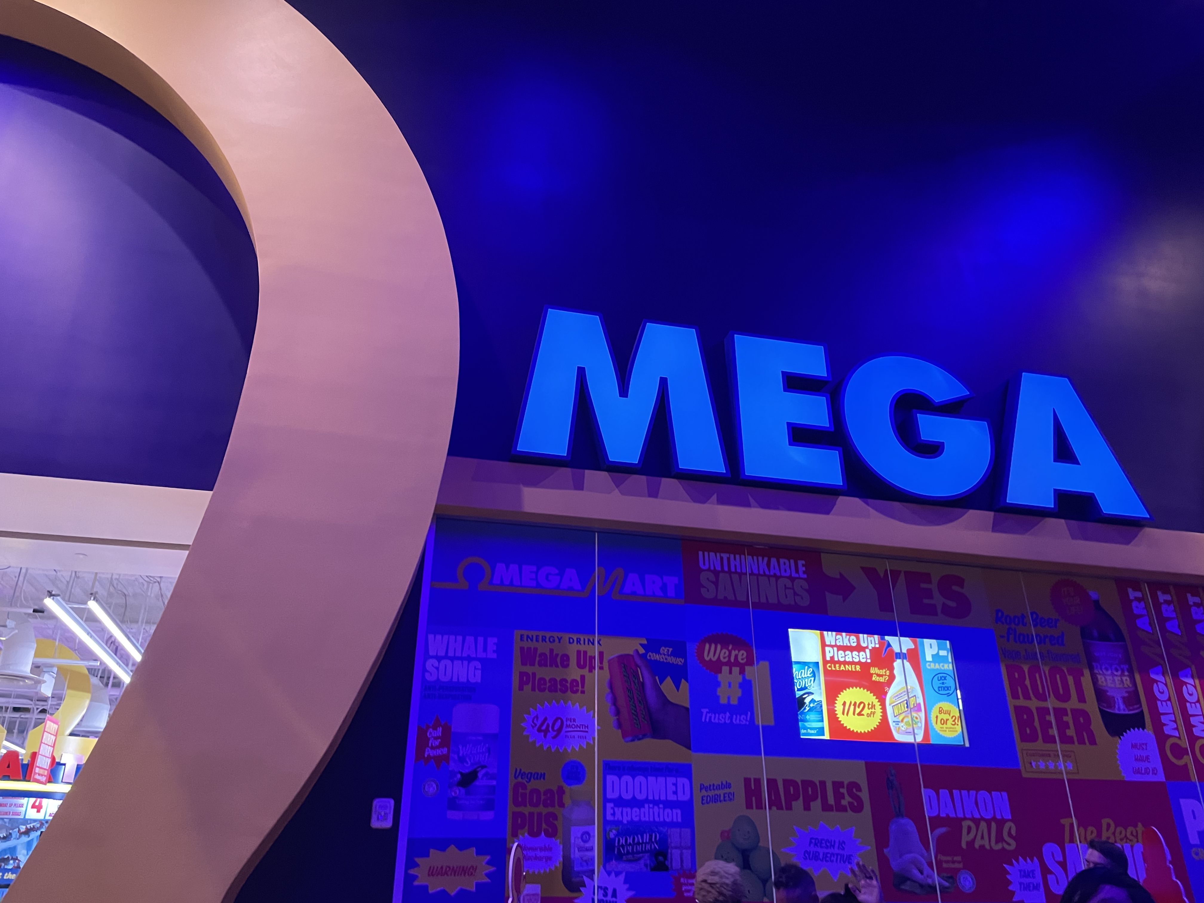 Omega Mart entrance